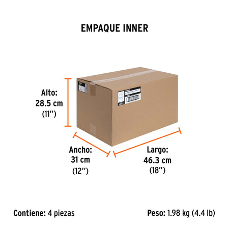 Casco de seguridad ajuste de matraca Truper azul