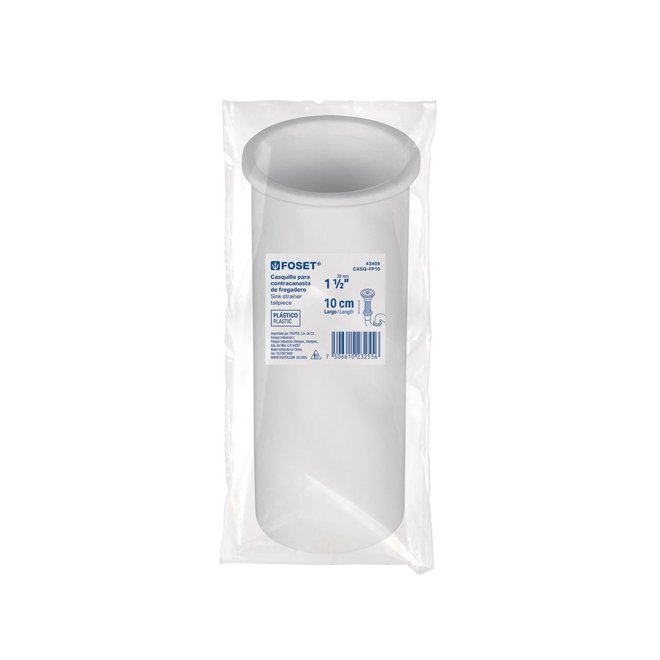 Casquillo de plástico para contracanasta, 1-1/2", 10 cm