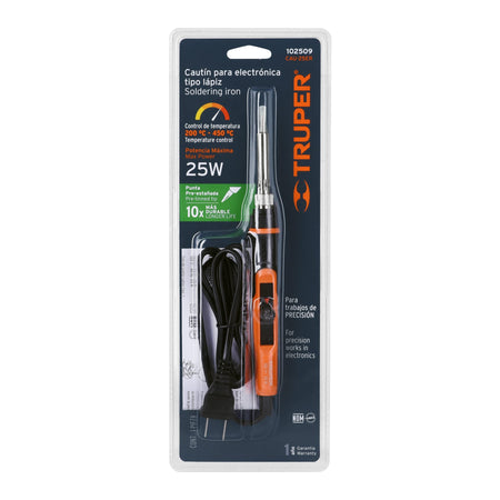 Cautin profesional electronica de 25W temperatura regulable