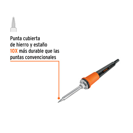 Cautin 25 W profesional tipo lapiz para electronica Truper