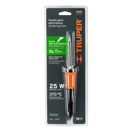 Cautin 25 W profesional tipo lapiz para electronica Truper