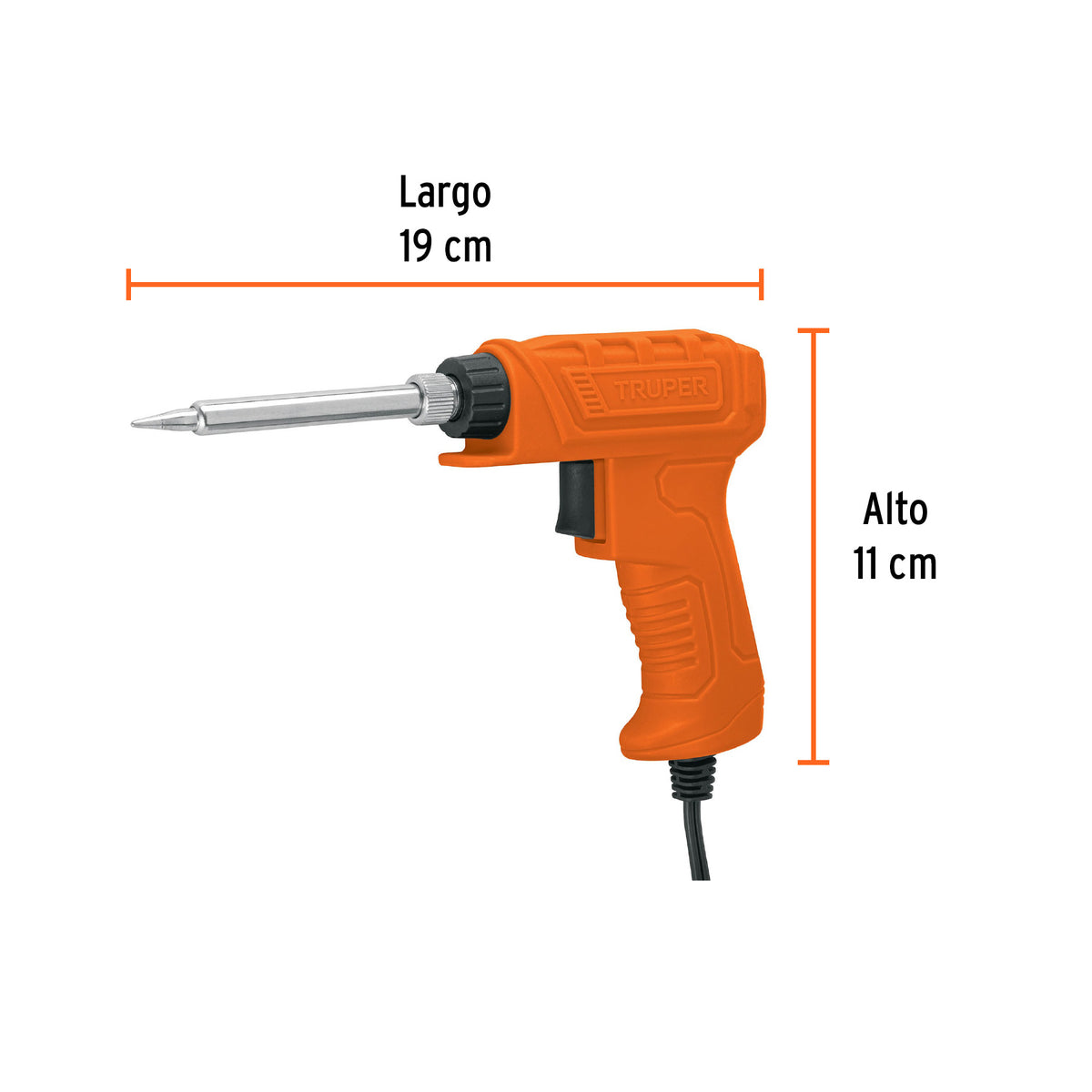 Cautin 40 W profesional tipo pistola para electronica