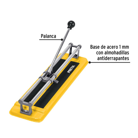 Cortador de azulejo de 16' (40 cm), Pretul