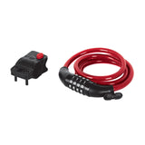 Candado de cable con combinacion 10 mm X 1.20 m HERMEX