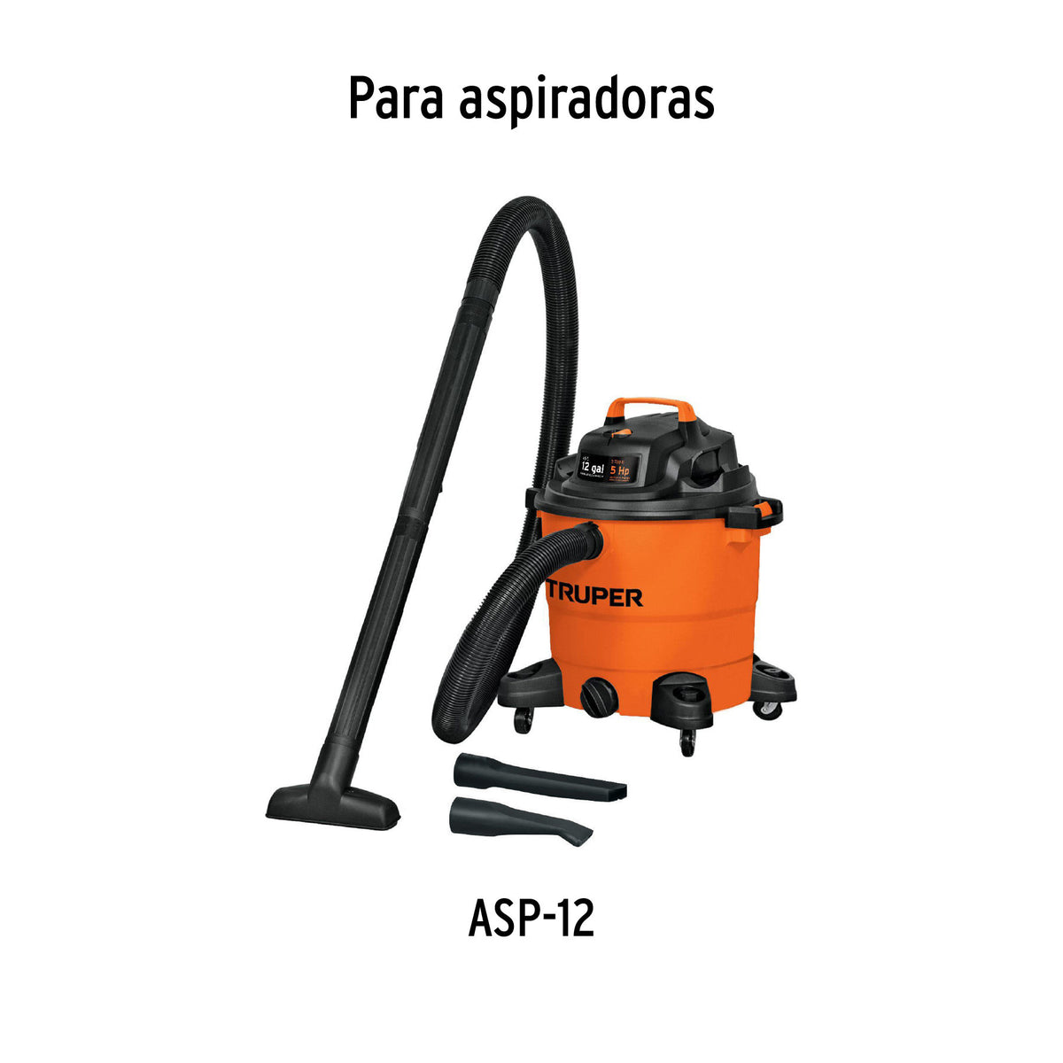 Bolsa con 2 carbones de repuesto para ASP-12, TRUPER