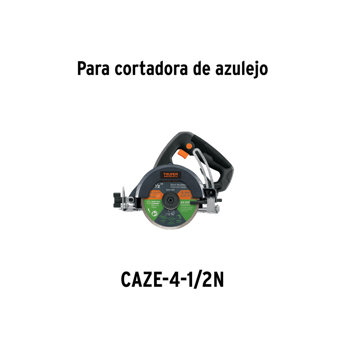 Bolsa con 2 carbones de repuesto para CAZE-4-1/2N, TRUPER
