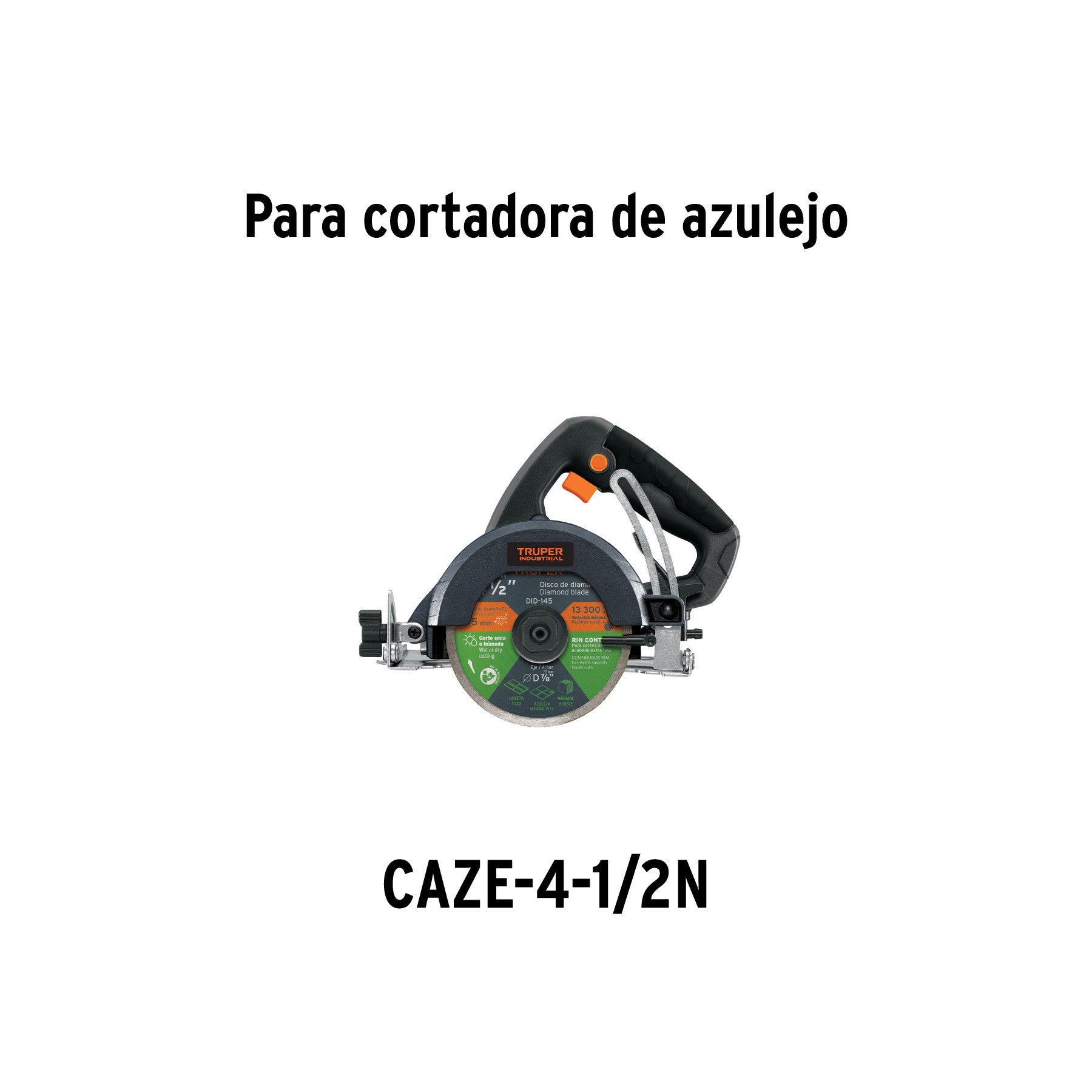 Bolsa con 2 carbones de repuesto para CAZE-4-1/2N, TRUPER