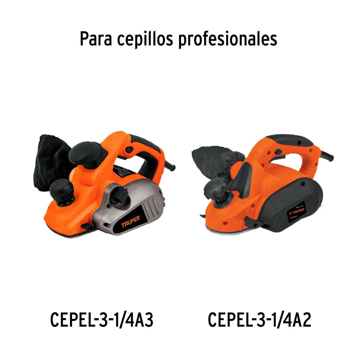 Bolsa con 2 carbones repuesto p/CEPEL-3-1/4A3 y 1/4A2TRUPER