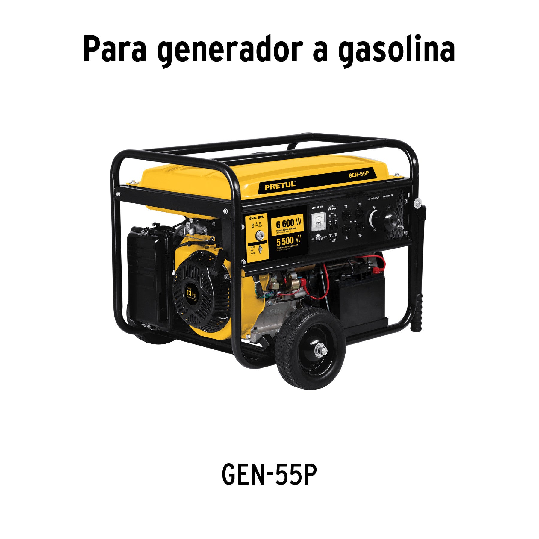 Carburador para generador a gasolina GEN-55P PRETUL