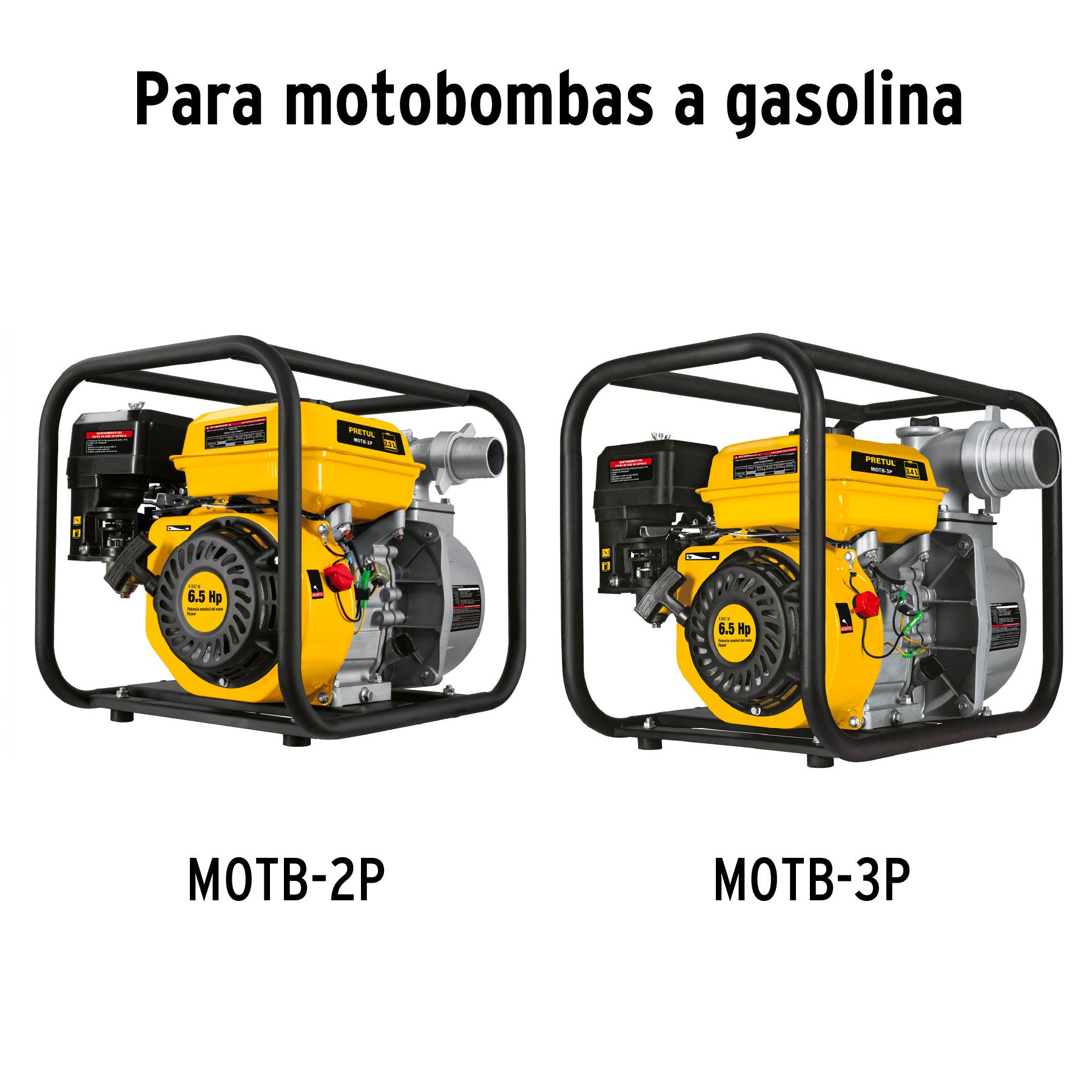 Carburador para motobomba a gasolina MOTB-2P/MOTB-3P, PRETUL