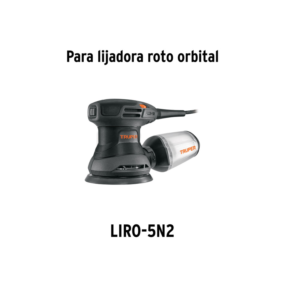 Bolsa con 2 carbones de repuesto para LIRO-5N2, TRUPER