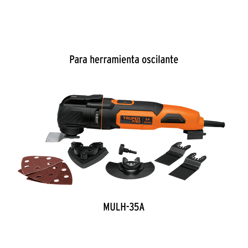 Bolsa con 2 carbones de repuesto para MULH-35A, TRUPER