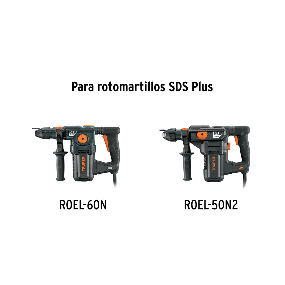 Rotomartillo SDS Plus 5 Joules 1500W TRUPER INDUSTRIAL