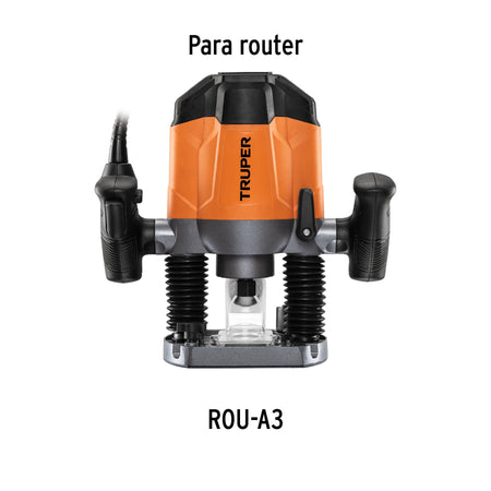 Bolsa con 2 carbones de repuesto para ROU-A3 TRUPER