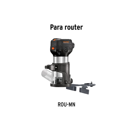 Bolsa con 2 carbones de repuesto para ROU-MN, TRUPER