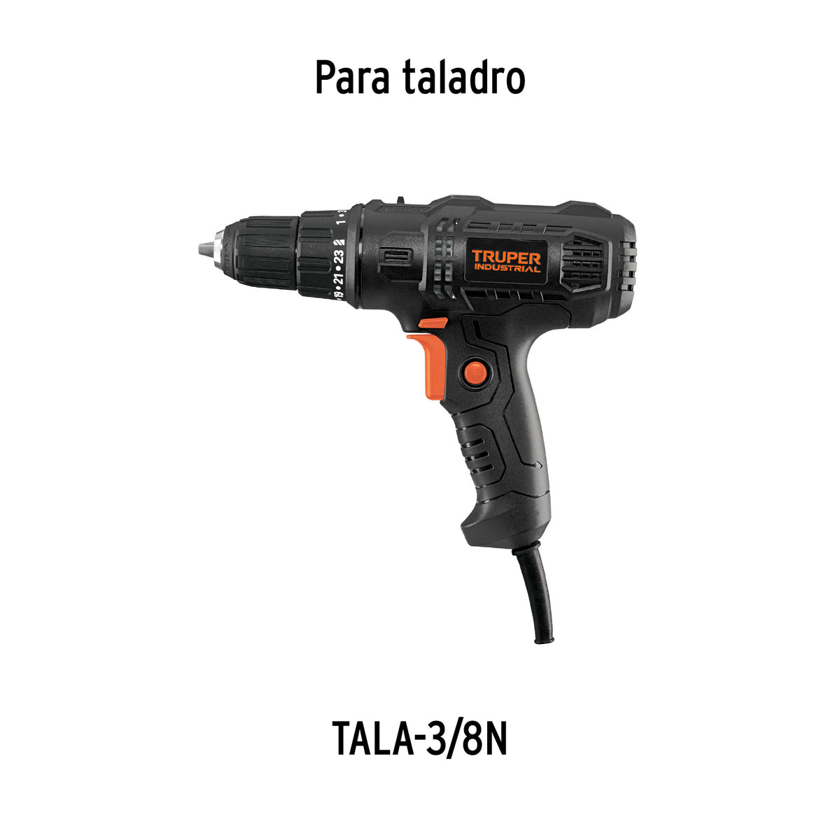 Bolsa con 2 carbones de repuesto para TALA-3/8N, TRUPER