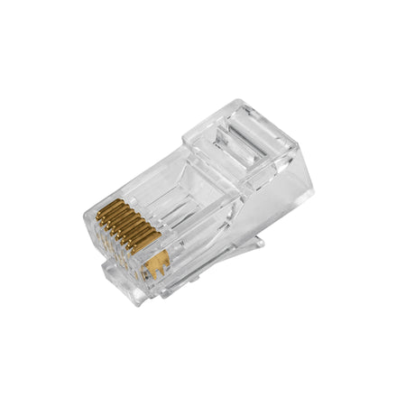 Plug RJ45 CAT6 Bote con 100 piezas VOLTECK