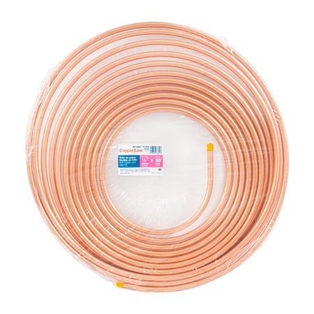 Tubo flexible de cobre 1/2" rollo de 15m 3.7kg FOSET