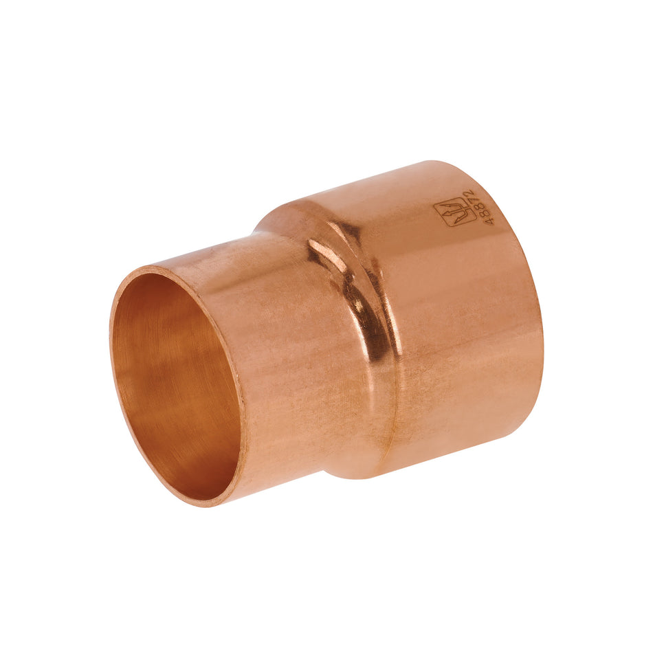 Reducción campana de cobre 1-1/2 x 1-1/4', FOSET