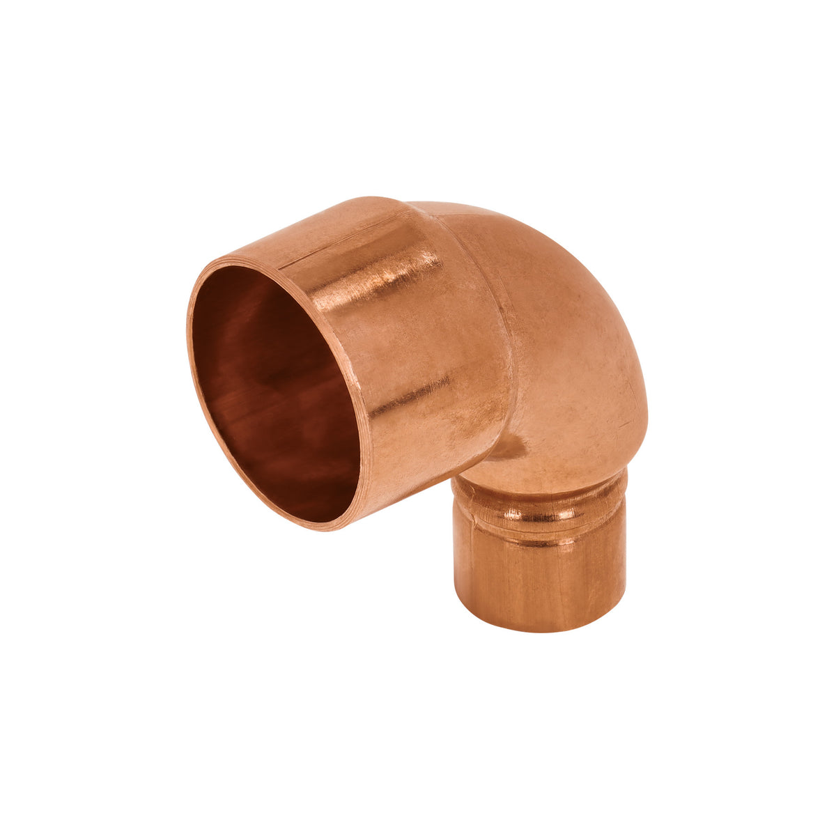 Codo 90° reducción de cobre de 1' x 1/2', FOSET 1', 1/2'