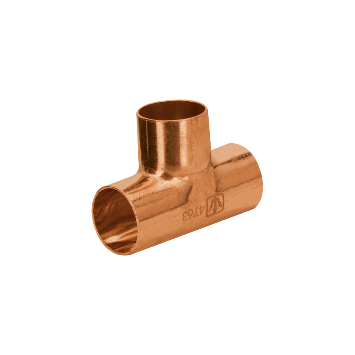 Tee sencilla de cobre FOSET BASIC 1/2"