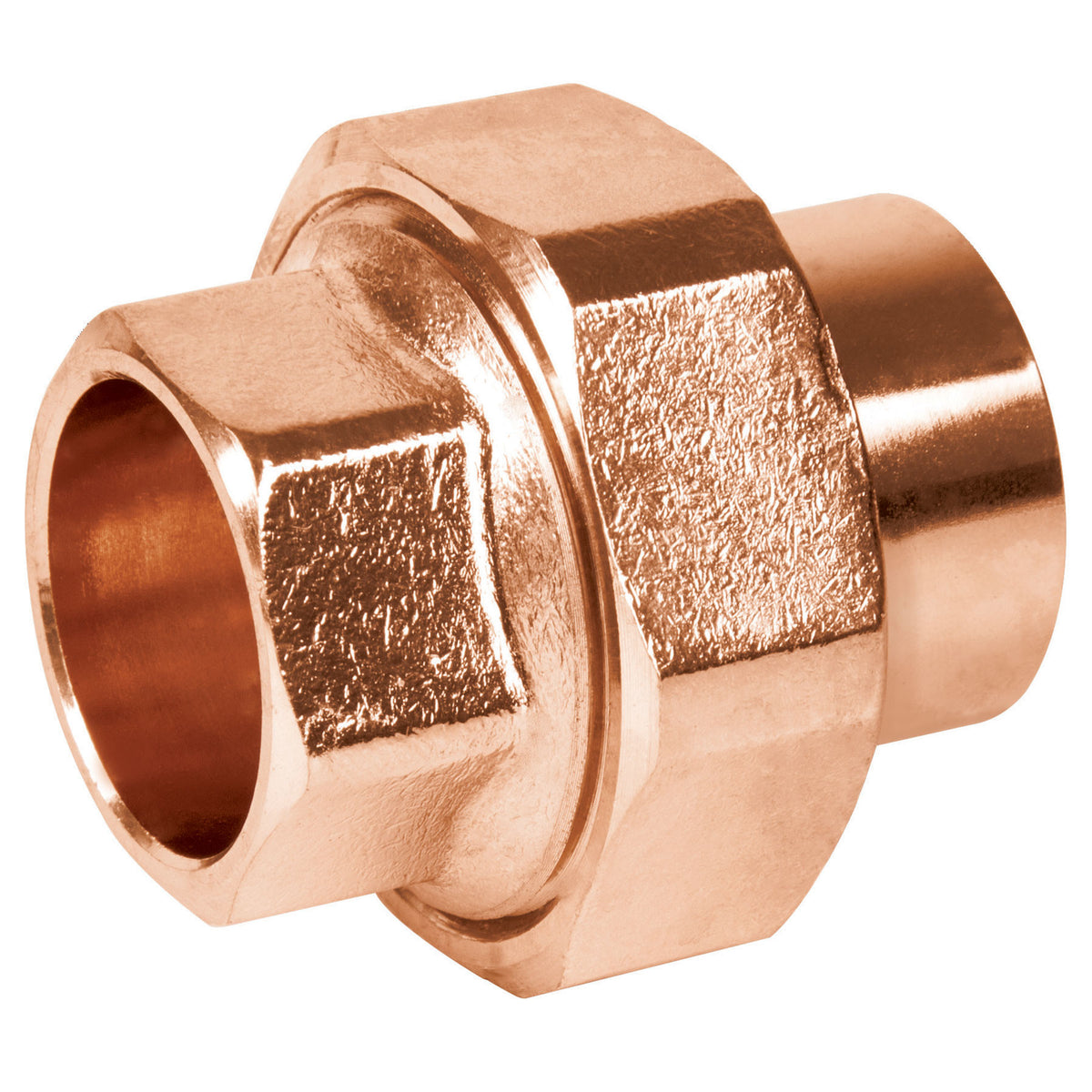 Tuerca union de laton cobrizado FOSET 3/4"