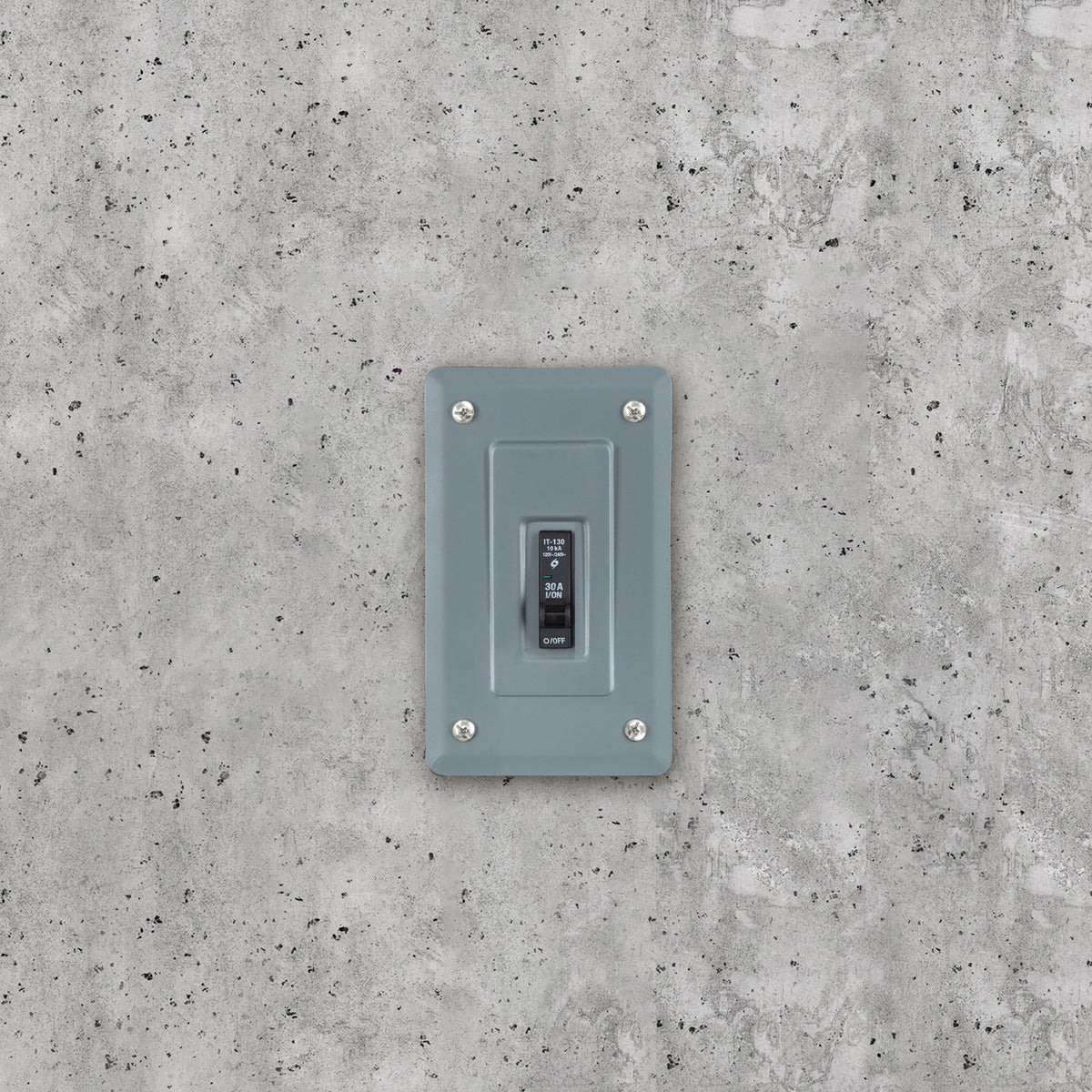 Centro de carga empotrable, 1 polo, Volteck