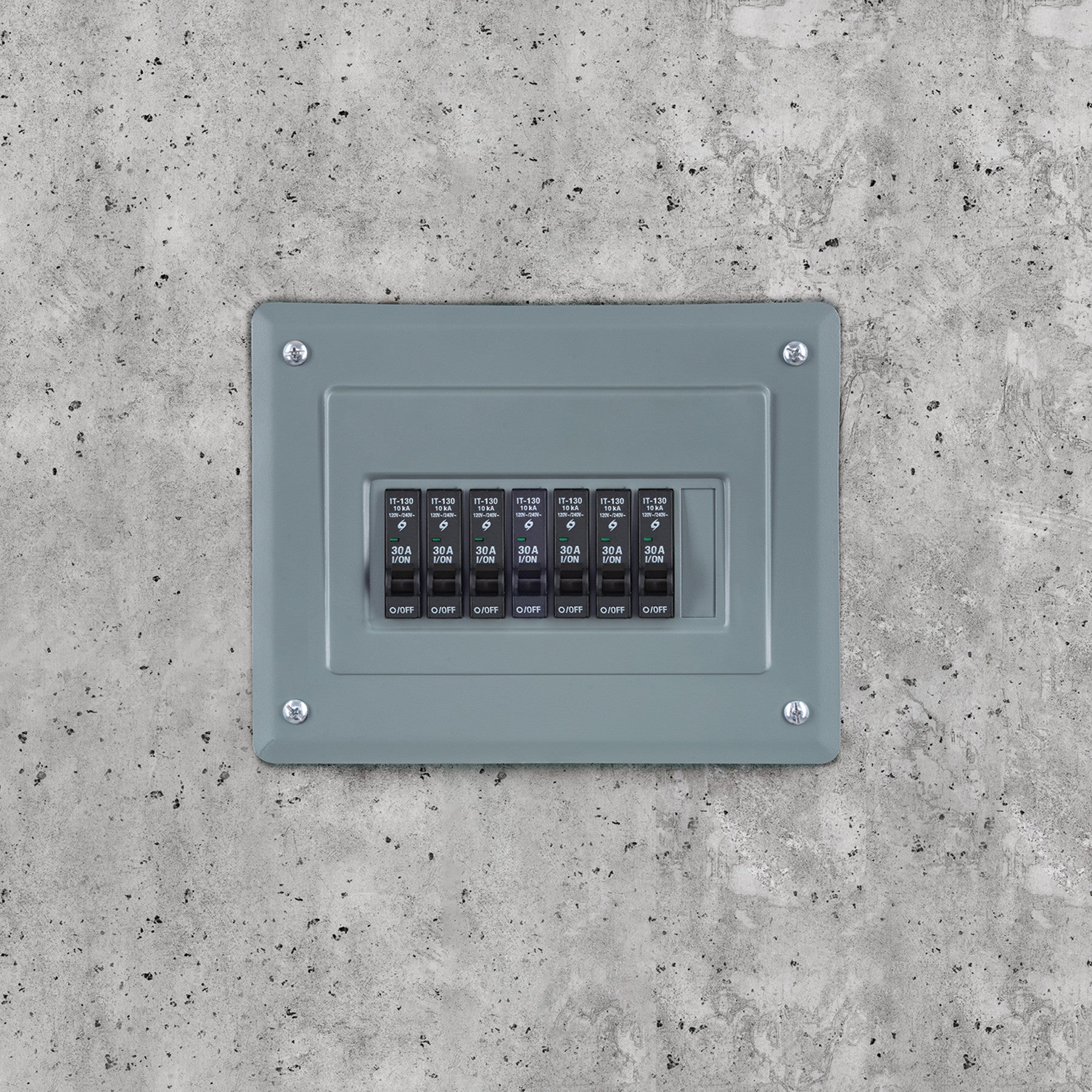 Centro de carga empotrable, 8 polos, Volteck