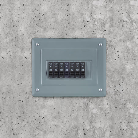 Centro de carga empotrable, 8 polos, Volteck