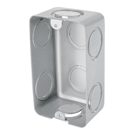 Caja tipo chalupa 2" x 4" reforzada Volteck