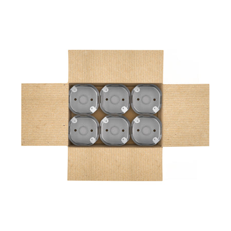 Caja octagonal 3' x 3' reforzada, VOLTECK