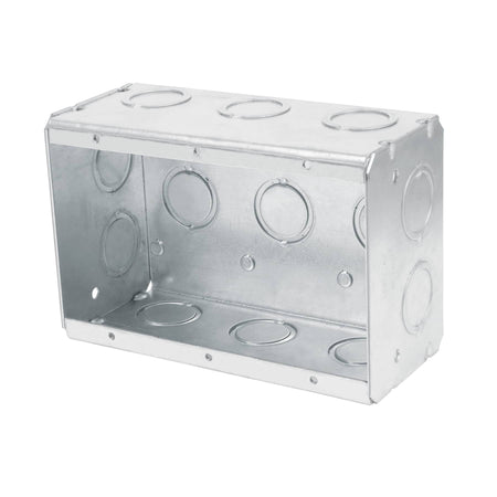 Caja triple 4" x 6" reforzada Volteck
