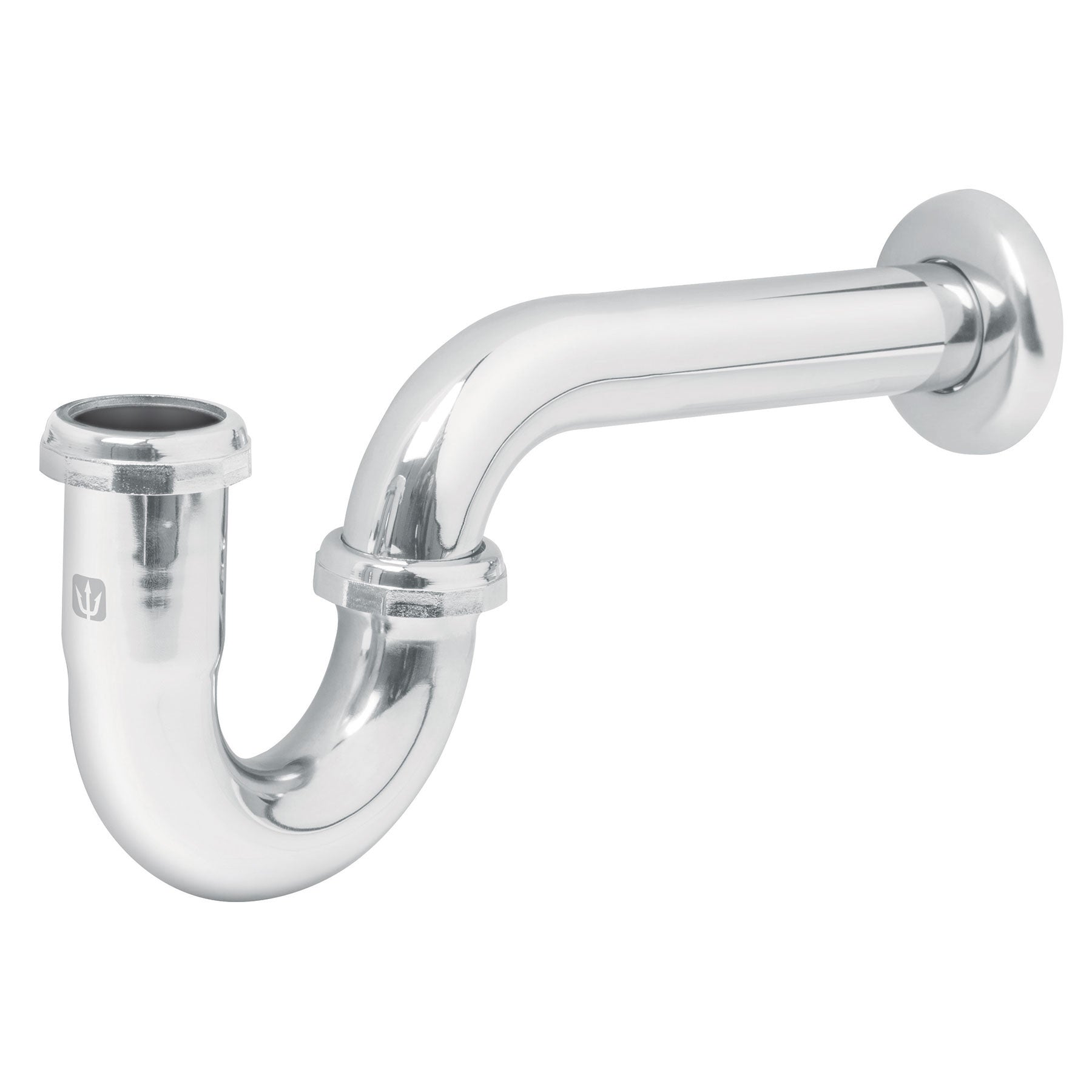 Cespol 1-1/4" sin contra laton cromo para lavabo FOSET