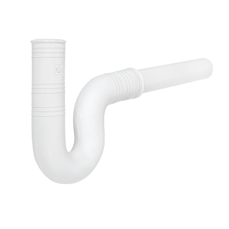 Cespol flexible 1-1/4" de PVC con extension para lavabo