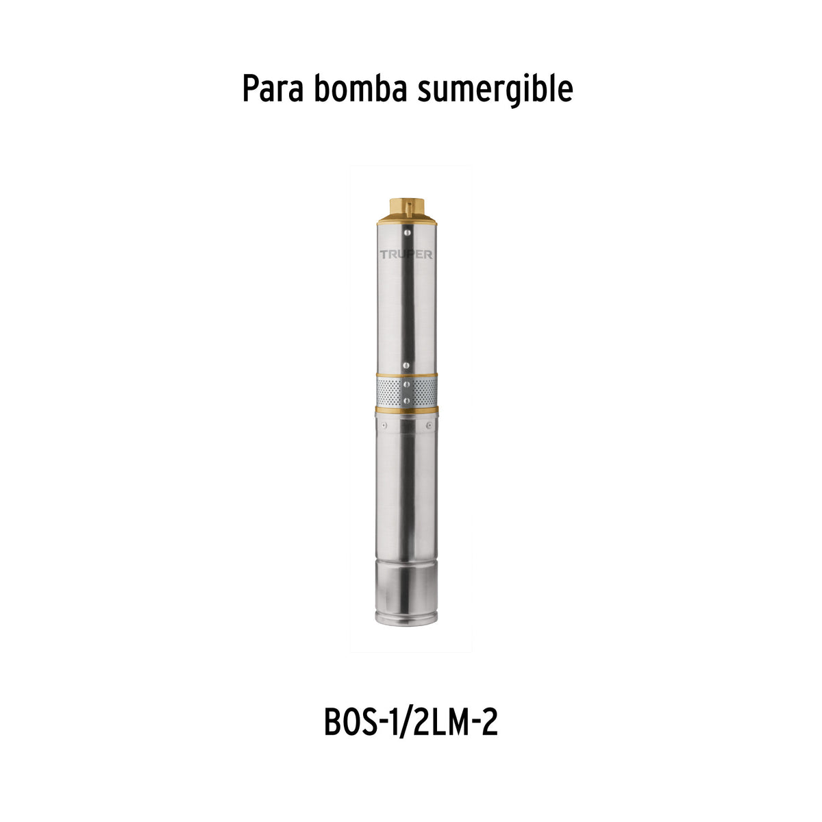 Caja de control p/bomba pozo profundo 1/2 HP, 220V, Truper 1/2 HP, 220V