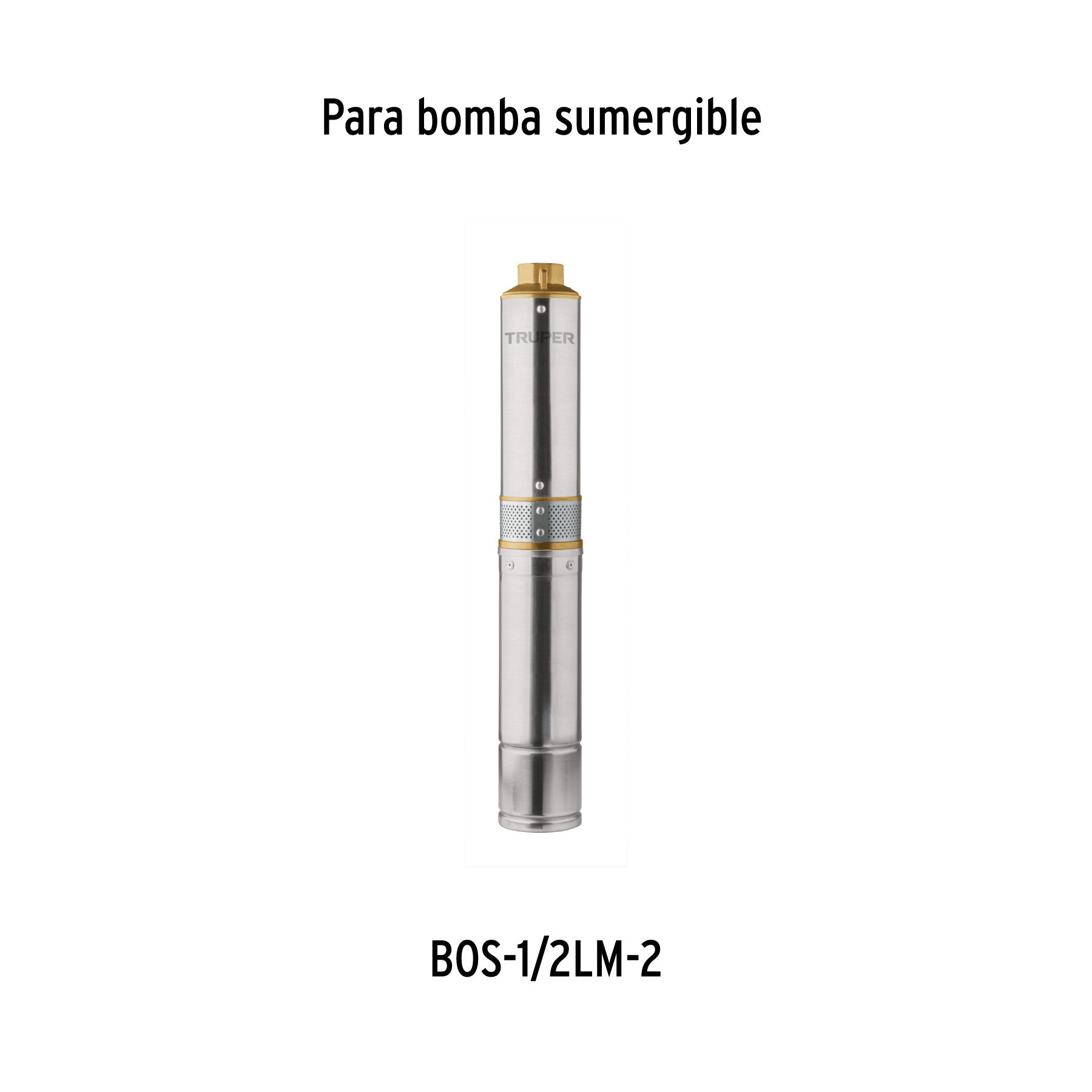 Caja de control p/bomba pozo profundo 1/2 HP, 220V, Truper 1/2 HP, 220V