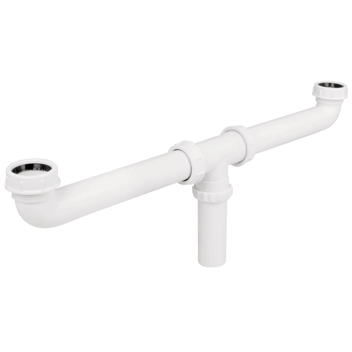 Cespol doble 1-1/2" s/contra polipropileno para fregadero