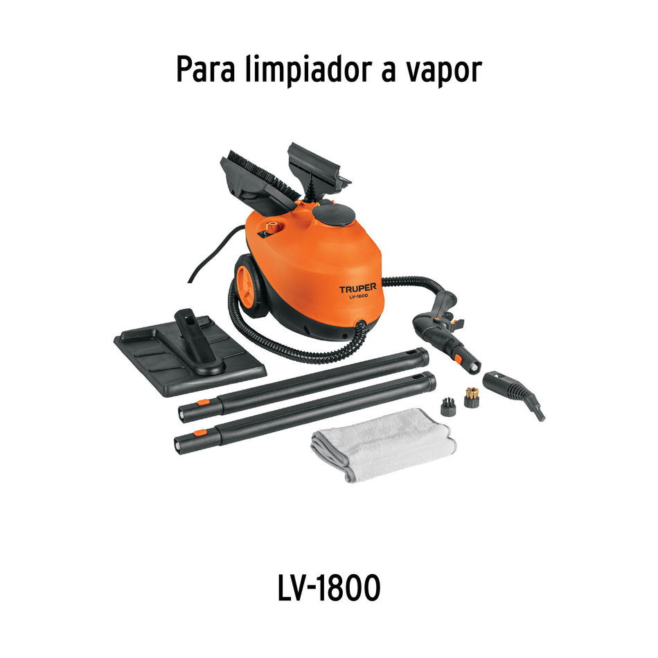 Juego de cepillos con cerdas de latón para LV-1800, Truper