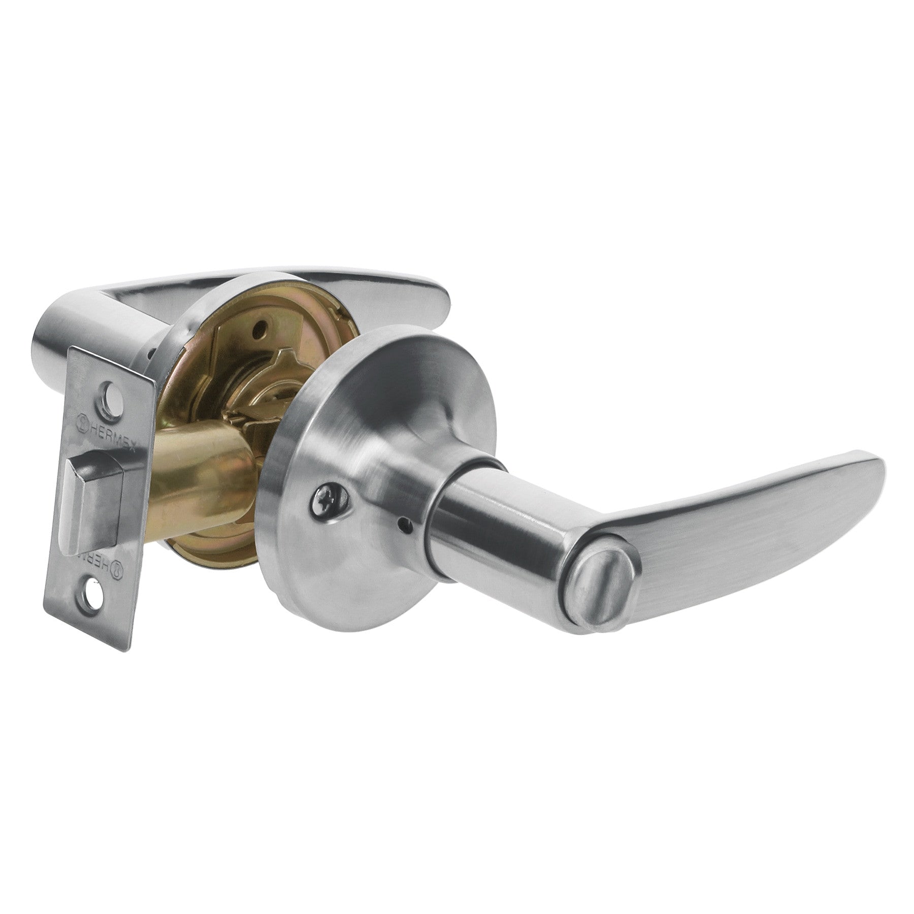 Cerradura manija "Turin" p/bano cil mate