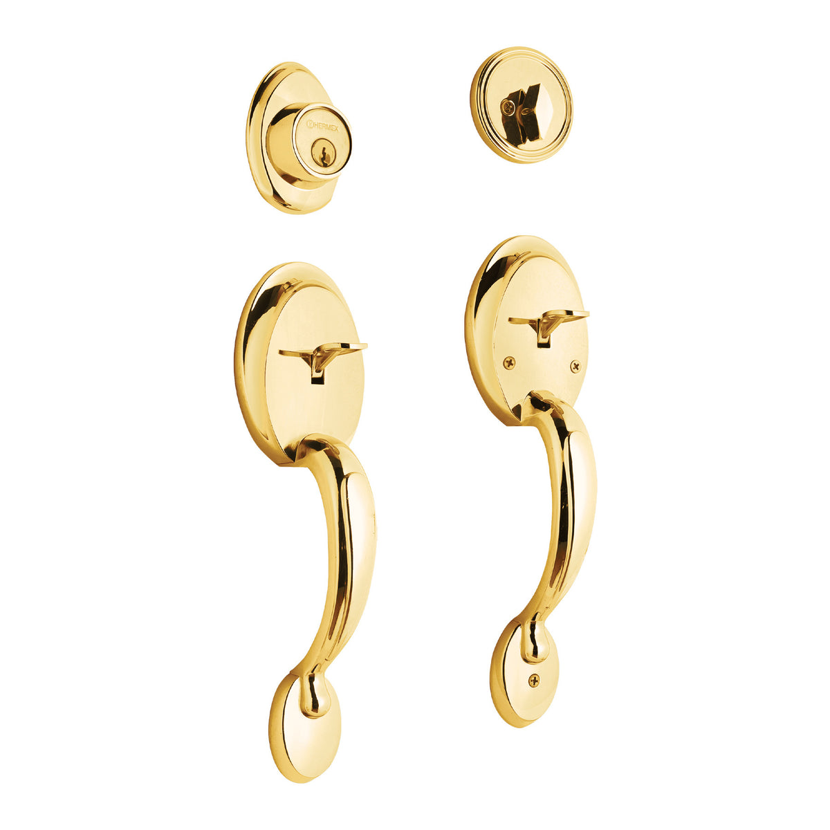 Doble jaladera y perilla Berna mariposa LB BASIC