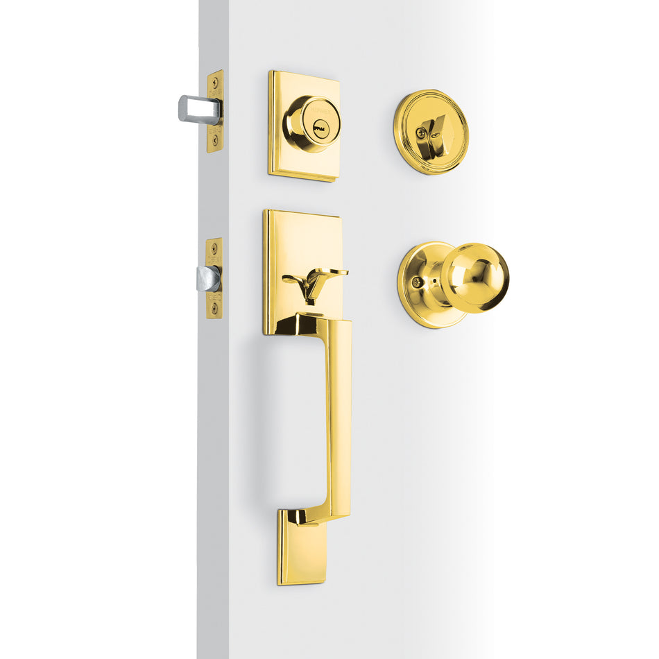 Jaladera/perilla/cerrojoPorto llave-mariposaLatonBrillante