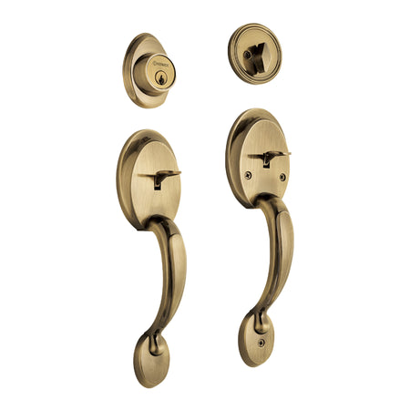 Doble jaladera y perilla Berna mariposa LA BASIC