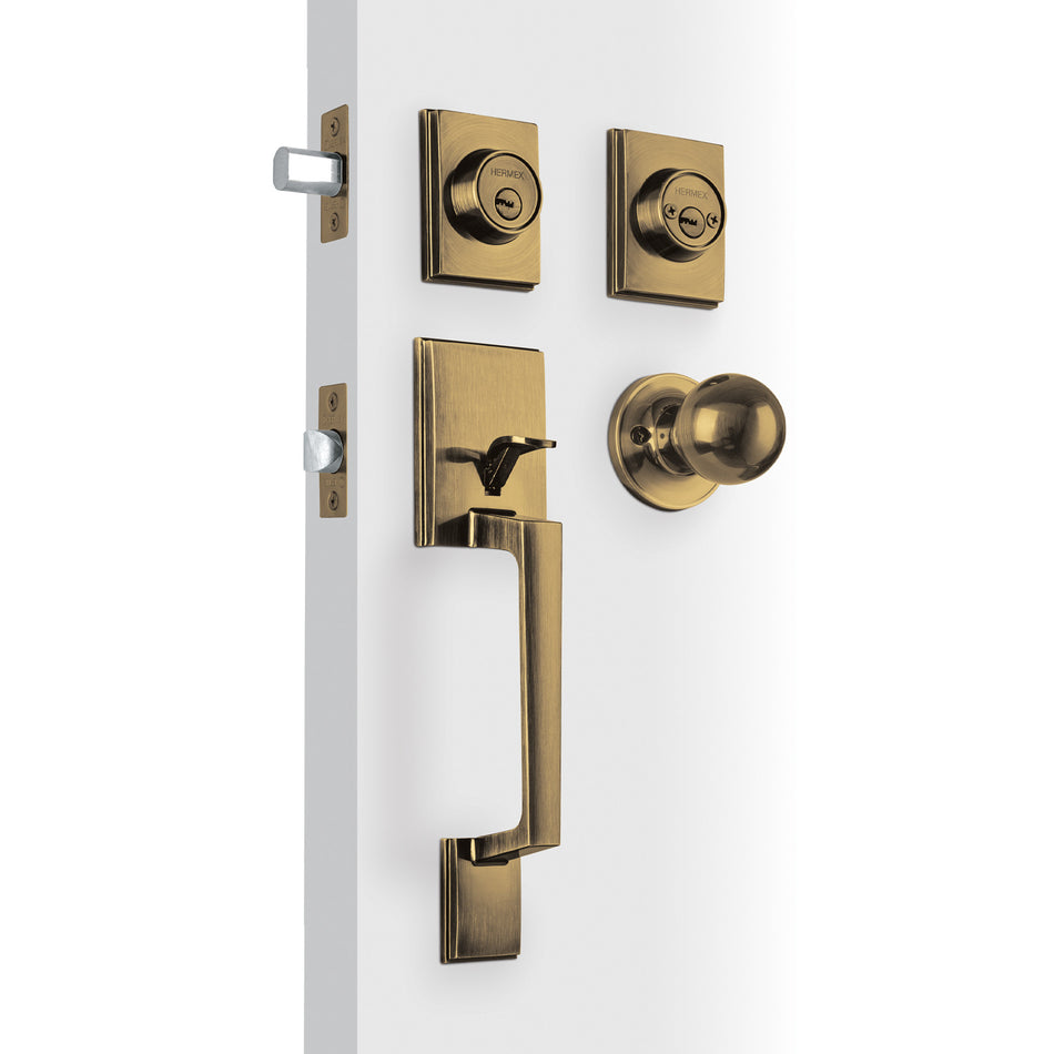 Jaladera/perilla/cerrojo Porto llave-llave Laton Antiguo