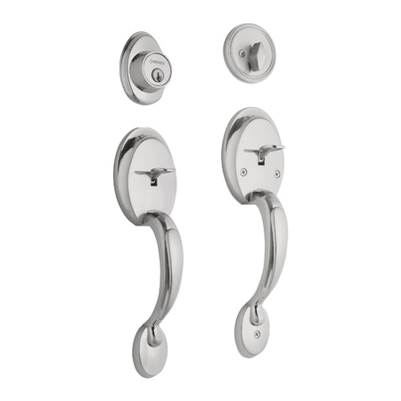 Doble jaladera y perilla Berna mariposa BASIC mate