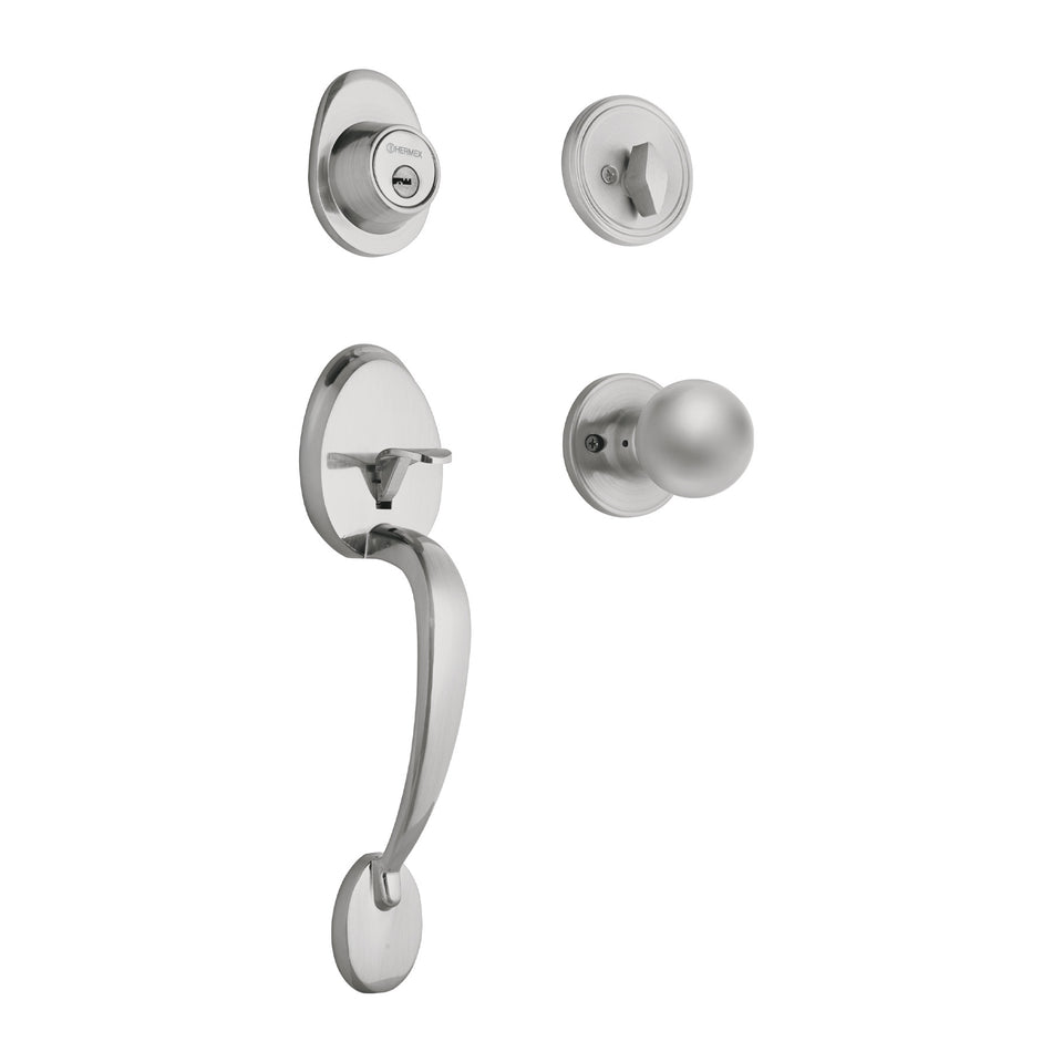 Jaladera/perilla Lugo llave-mariposa HERMEX Mate