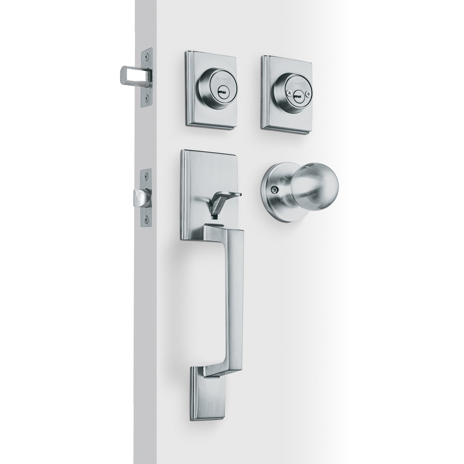 Jaladera/perilla/cerrojo Porto llave-llave Cromo