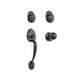 Jaladera/perilla Lugo llave-llave HERMEX Negro