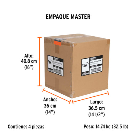 Cepillo electrico TRUPER INDUSTRIAL 720W