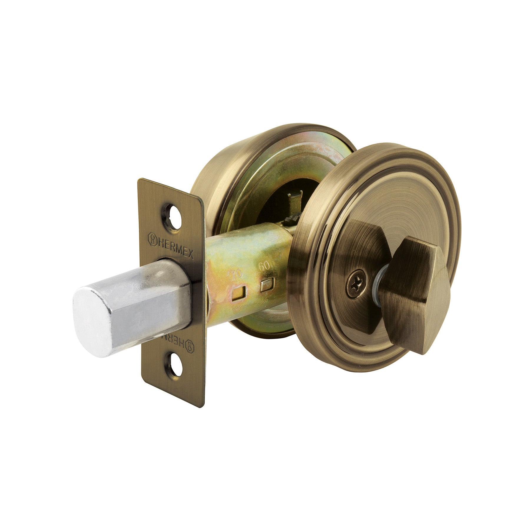 Cerrojo llave-mariposa laton antiguo llave tradicional