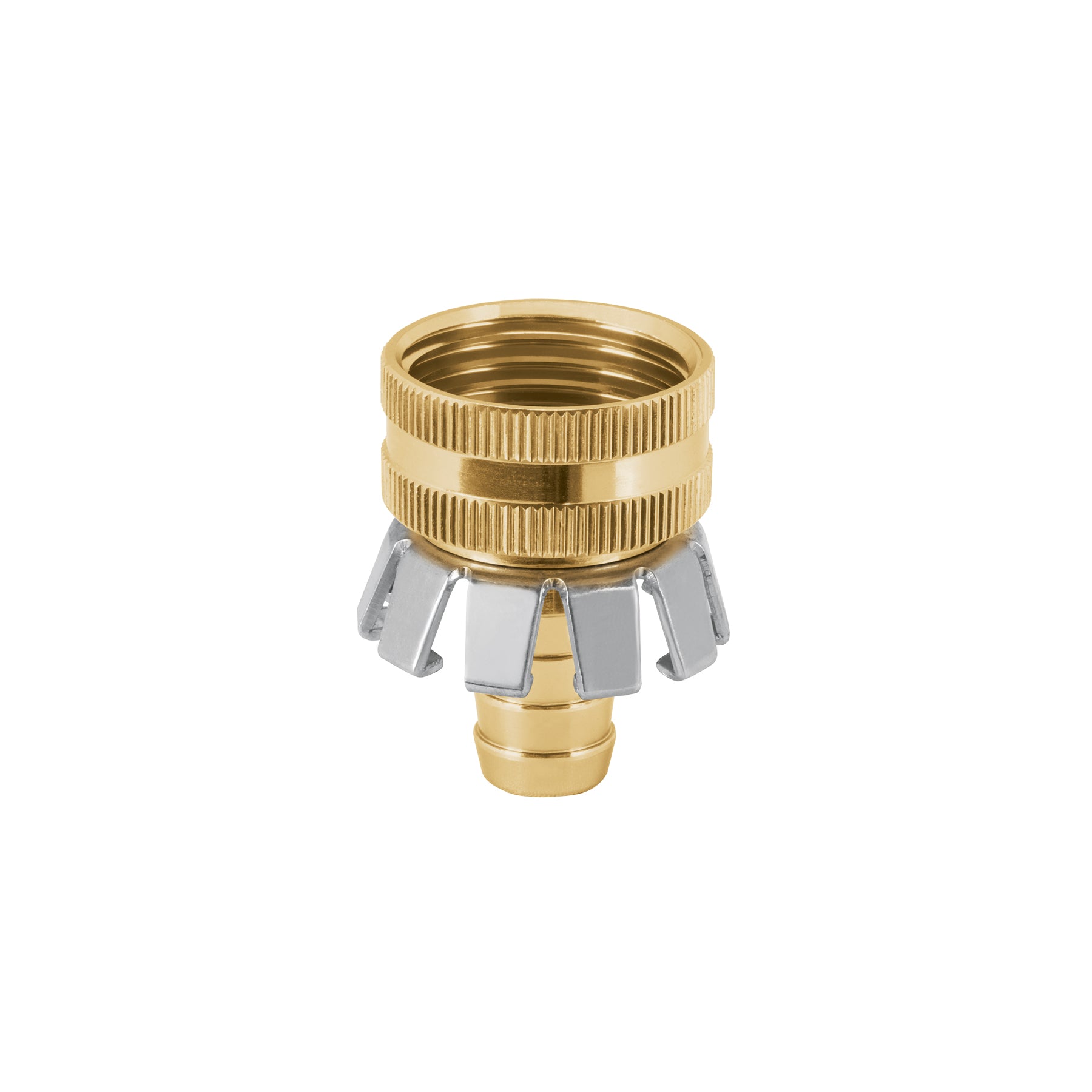 Conector 1/2" hembra tipo garra de aluminio Truper